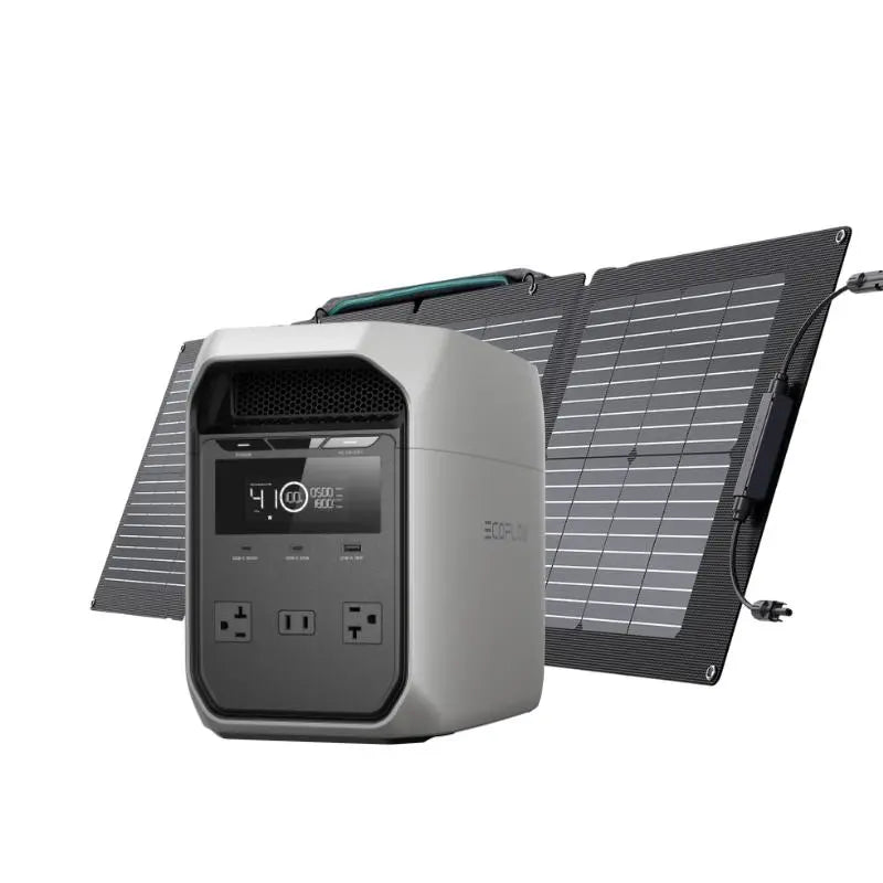 [LIVE] ECOFLOW DELTA 3 Classic Portable Power Station with 160 or 220W Solar Panel, Solar Charging, Lifepo4 Battery, 1800W AC/100W USB-C Output