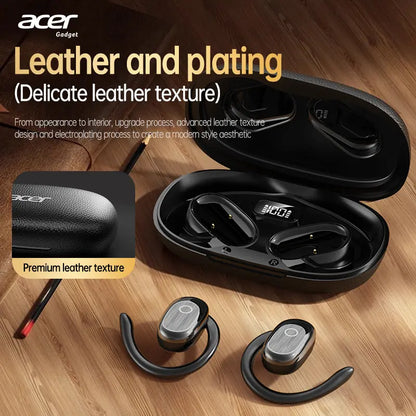 Acer OHR553 Open-Ear Wireless Earbuds, Panoramic Hifi Stereo, Comfortable Non-In-Ear Design for Sports