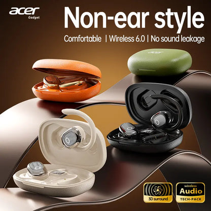 Acer OHR553 Open-Ear Wireless Earbuds, Panoramic Hifi Stereo, Comfortable Non-In-Ear Design for Sports