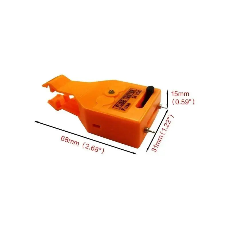 【Fathersdaygift】 24V DC Car Fuse Tester Puller – Easy Tool to Test, Find & Remove Blown ATO/ATC/ATM Blade and Glass Tube Fuses in Your Car Fuse Box
