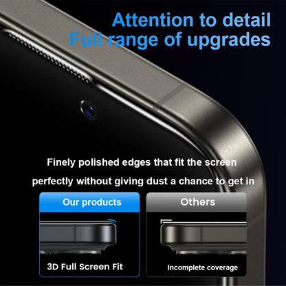 One Fish Tempered Glass Privacy Screen Protector for Samsung and iPhone - Crystal Clear, Shockproof Phone Protection Accessory