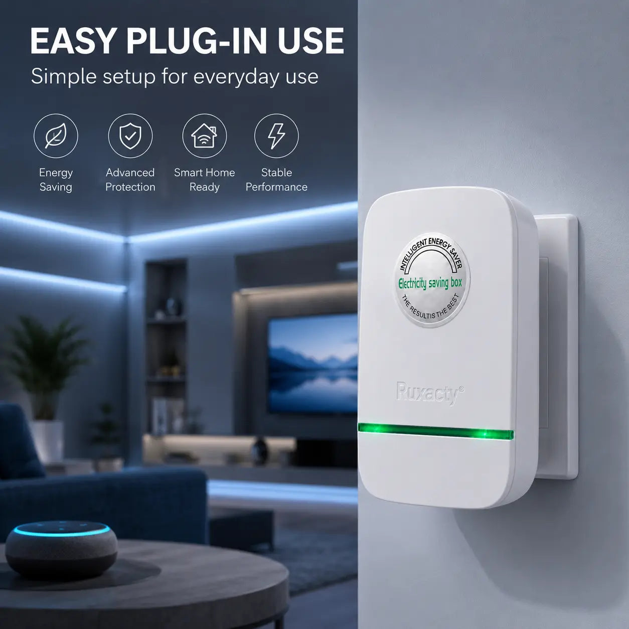 Compact Indoor Plug-In Device with Integrated Indicator Light, US Plug Design for Home, Bedroom, Office, and Dormitory Use
