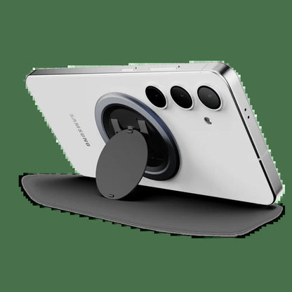 Snap Grip 5 - Versatile Magnetic Phone Grip Stand and Mount for iPhone and Android with 360° Rotation and Adhesive-Free Design