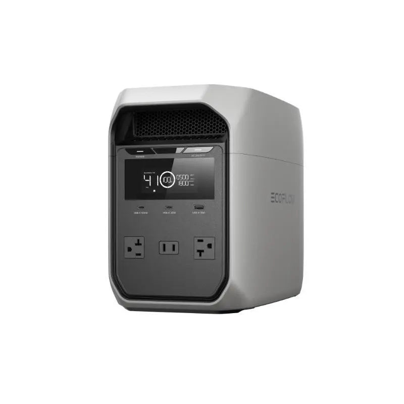[LIVE] ECOFLOW DELTA 3 Classic Portable Power Station with 160 or 220W Solar Panel, Solar Charging, Lifepo4 Battery, 1800W AC/100W USB-C Output