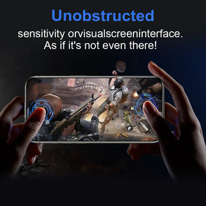 One Fish Tempered Glass Privacy Screen Protector for Samsung and iPhone - Crystal Clear, Shockproof Phone Protection Accessory