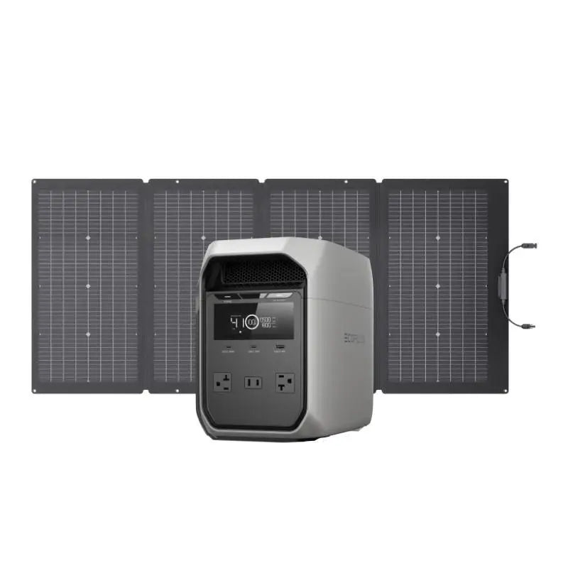 [LIVE] ECOFLOW DELTA 3 Classic Portable Power Station with 160 or 220W Solar Panel, Solar Charging, Lifepo4 Battery, 1800W AC/100W USB-C Output